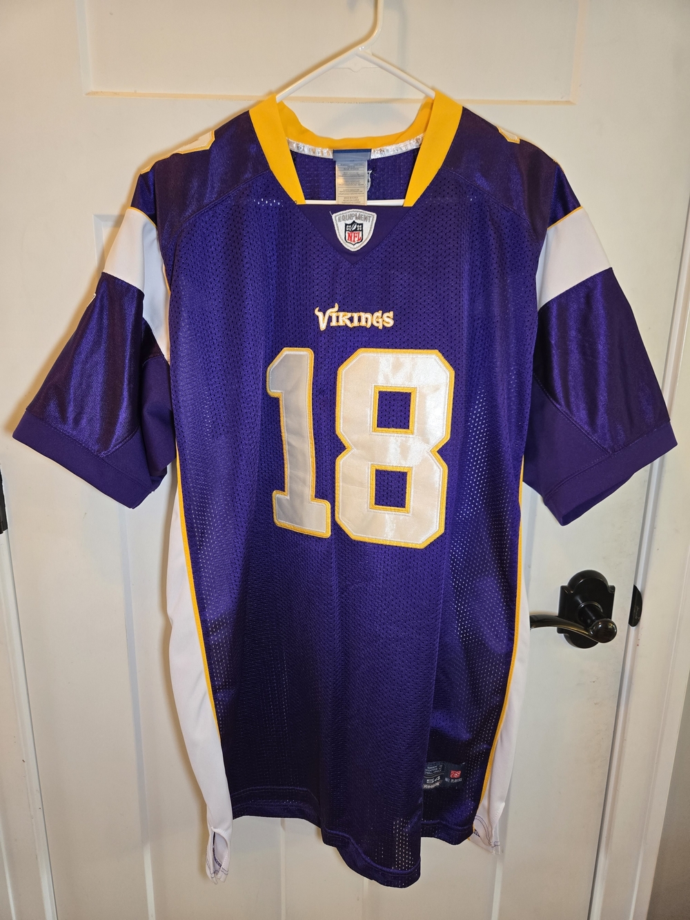#18 Purple Men’s Football Jersey